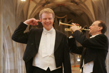 Bernhard Kratzer (Stuttgart), Trompete/Corno da caccia , Paul Theis (Stuttgart), Orgel