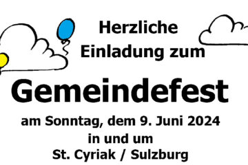 Gemeindefest 2024 Header